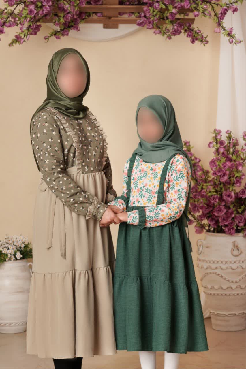 پیراهن ترگل4