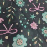 روسری نخی طرح گل - قواره 95