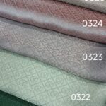 روسری ژاکارد لمه ترک طرح مربع دایره - قواره 120