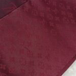 روسری ژاکارد بدونه لمه زرشکی - قواره 140