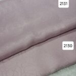 روسری ژاکارد بدونه لمه صورتی پاستیلی - قواره 140