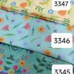 روسری دخترانه نخی طرح آرامش - قواره 120