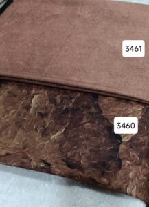 روسری دخترانه نخی اسپرت طیف قهوه ای - قواره 140