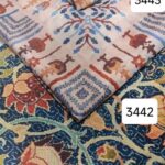 روسری دخترانه نخی اسپرت کرم - قواره 140