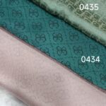 روسری ژاکارد لمه ترک طرح مربع cc - قواره 140