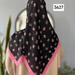 روسری نخی دخترانه طرح فانتزی - قواره 95